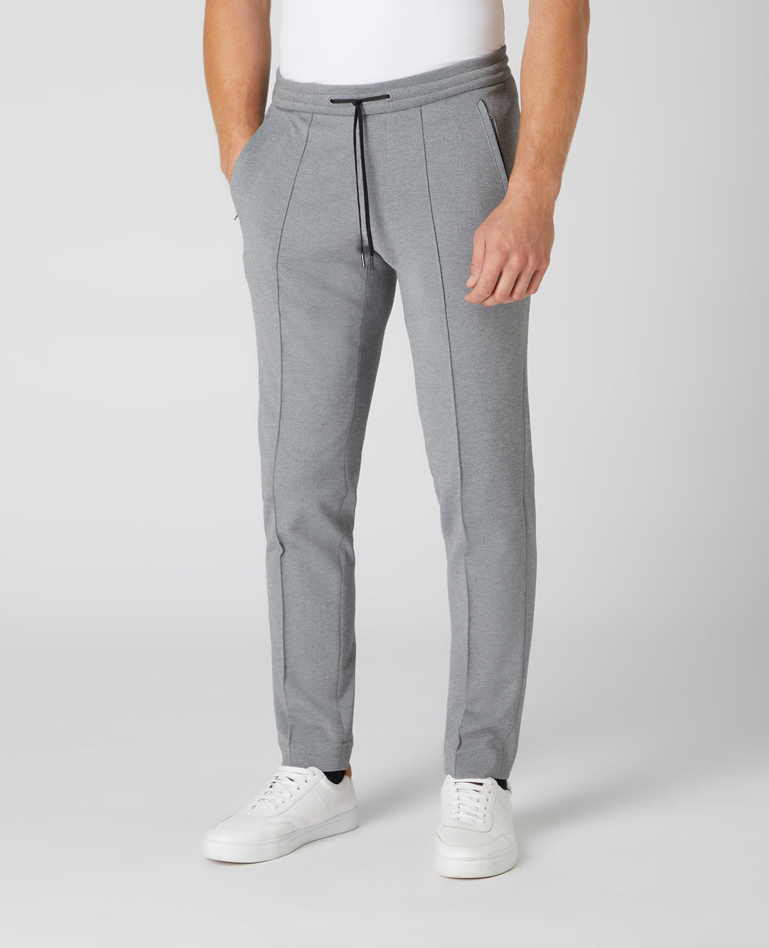 REMUS SLIM FIT SACHI TROUSER - GREY
