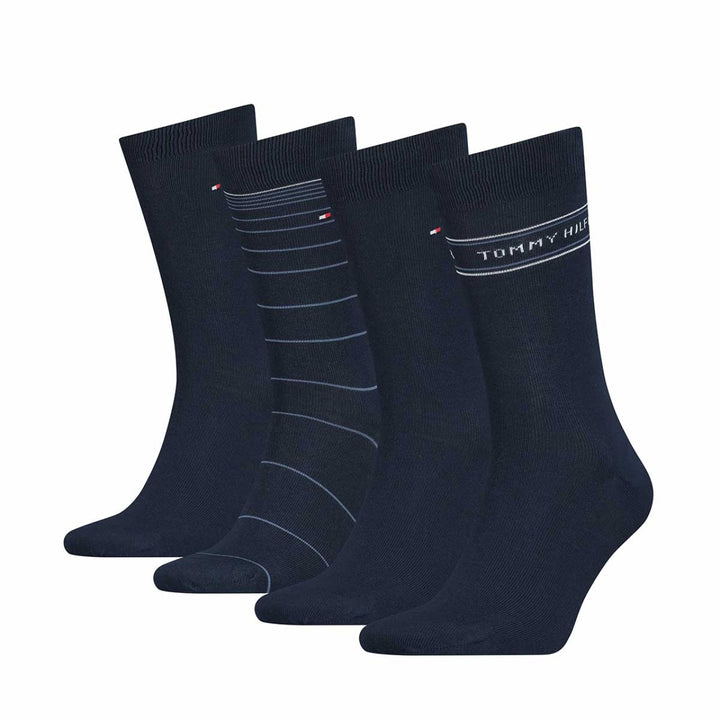 TH 4 PACK SOCK TIN GIFTBOX - NAVY