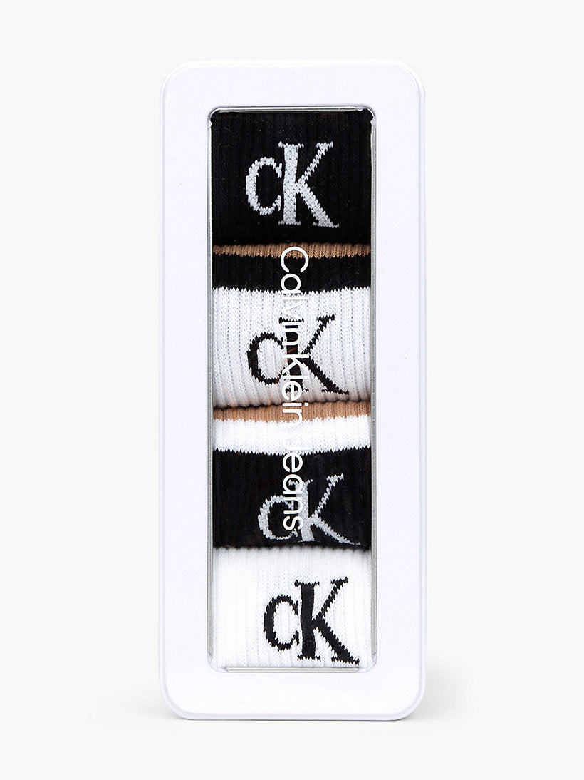 CK 4P SPORT LOGO SOCK TIN