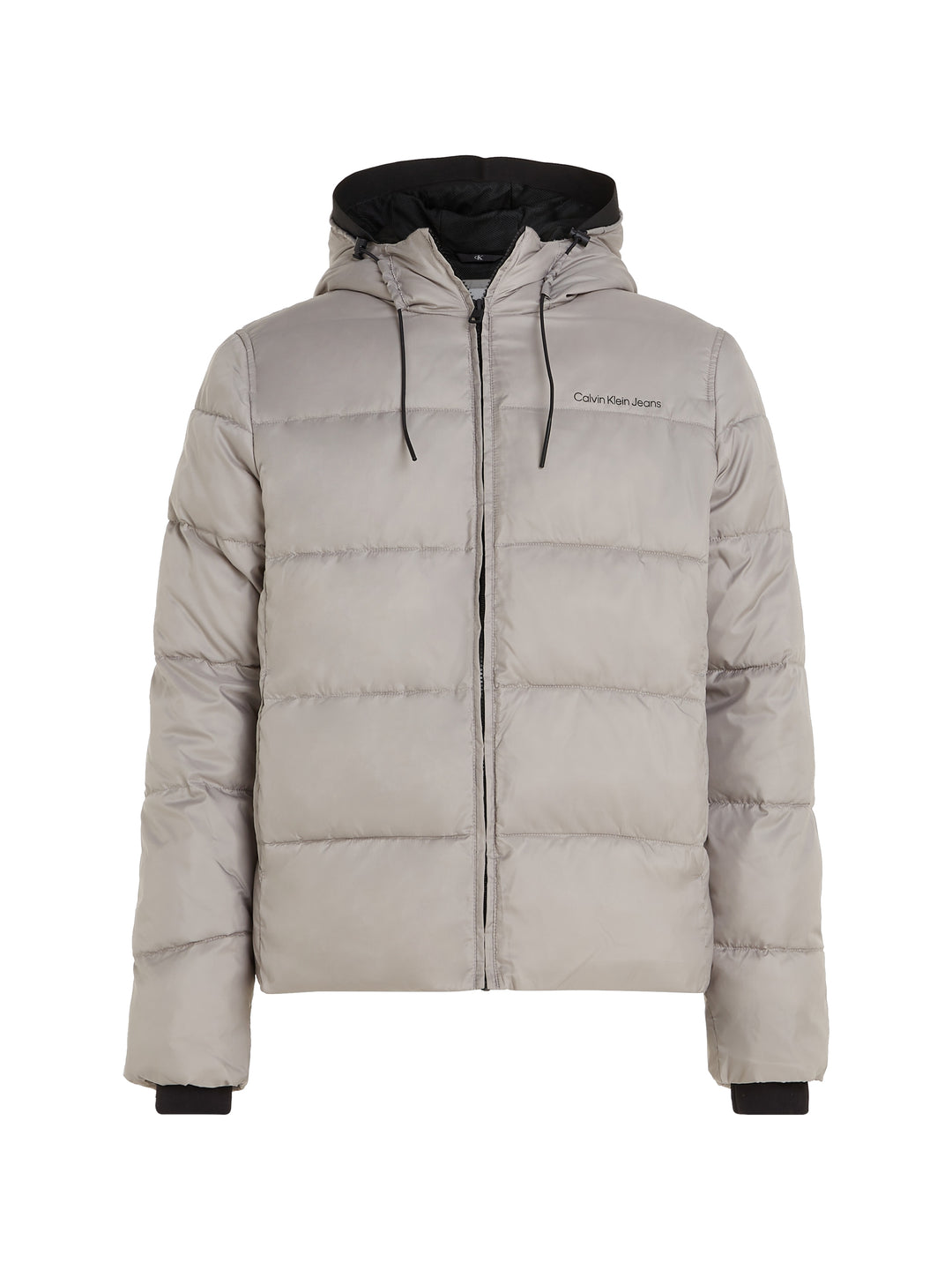 CKJ LOGO TAPE LW PADDED JACKET - GREY