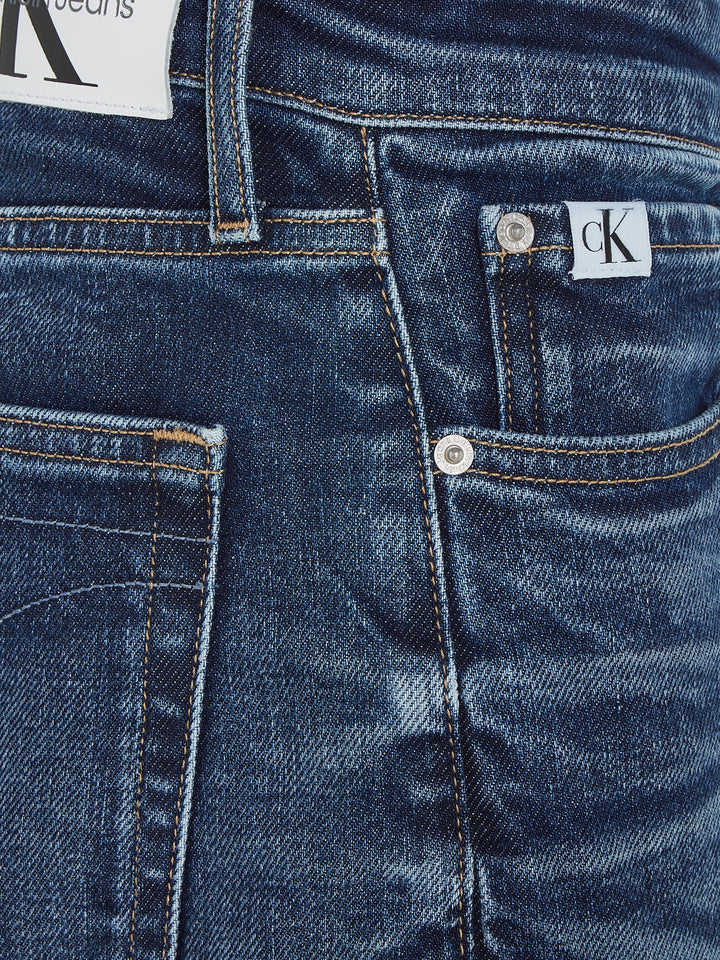 CKJ J30J322801 SLIM - 1BJ DENIM DARK