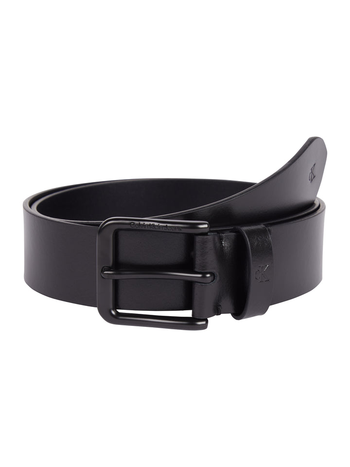 CKJ CLASSIC LTHR BELT 40MM - BLACK
