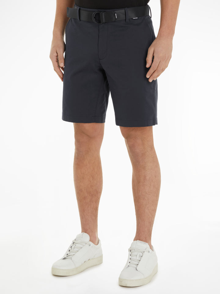 CK MODERN TWILL SLIM SHORT BELT