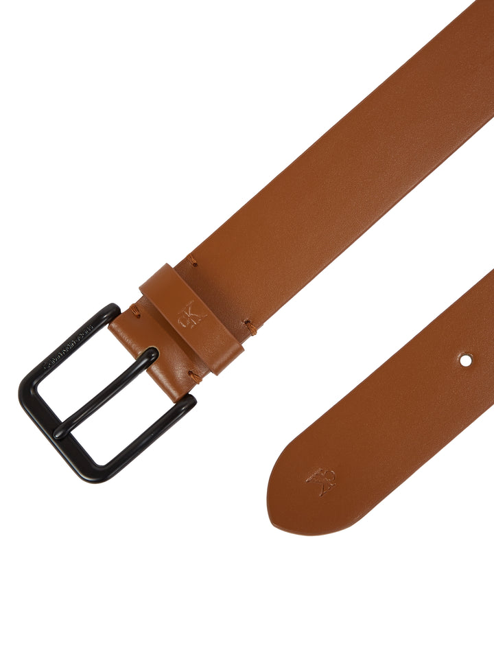 CKJ CLASSIC LTHR BELT 40MM - COGNAC