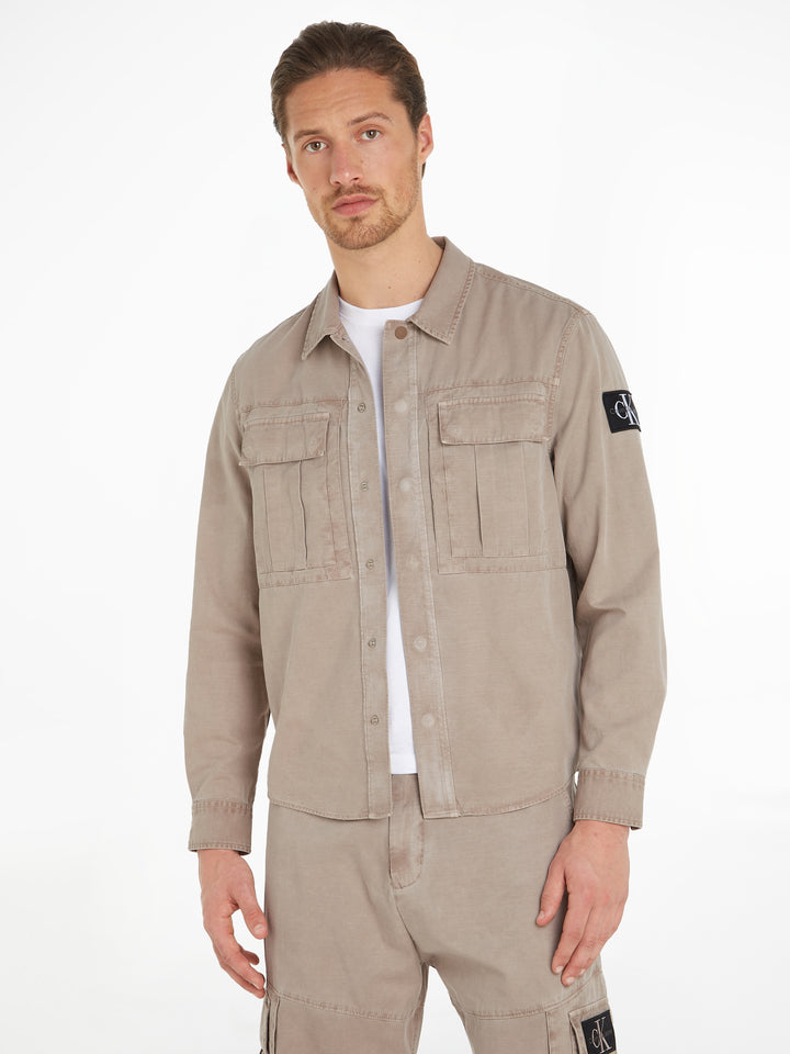 CKJ MINERAL DYE UTILTY OVERSHIRT