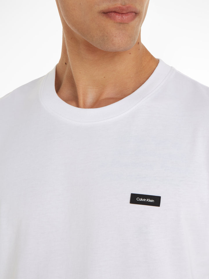 CK COTTON COMFORT TEE - BRIGHT WHITE