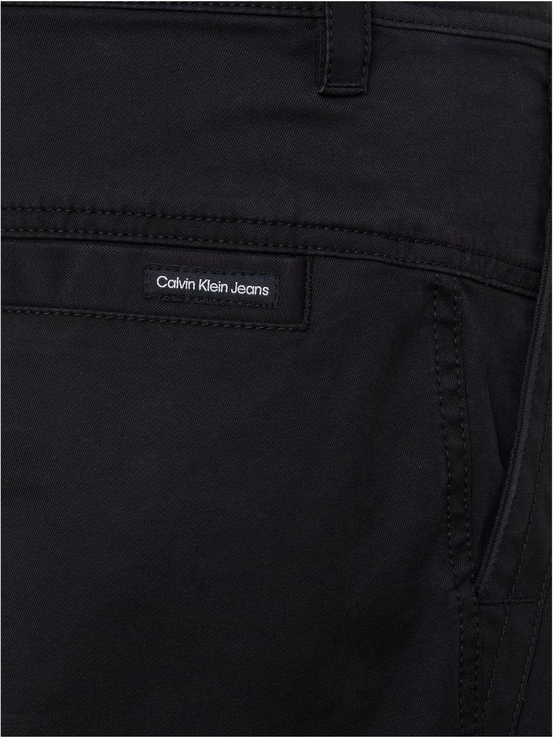 CKJ SKINNY WASHED CARGO - BLACK