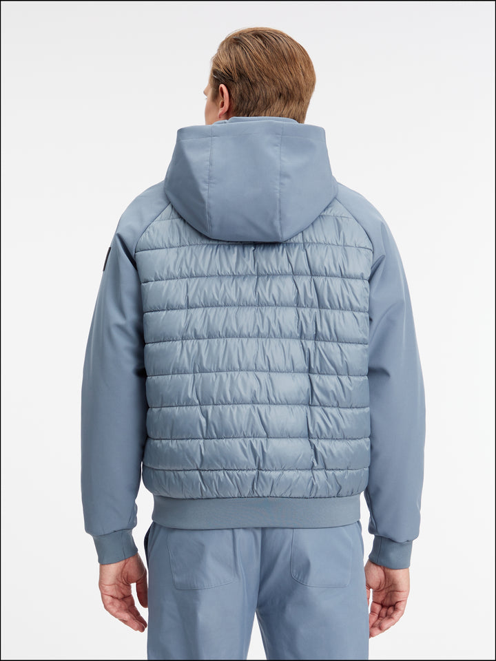 CK ESS MIX MEDIA JACKET - GREY TAR