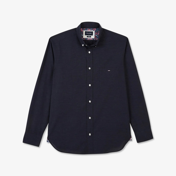 EDEN PARK COTTON SHIRT - NAVY