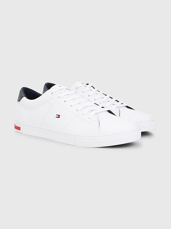 TH ESS LEATHER DETAIL VULC - WHITE