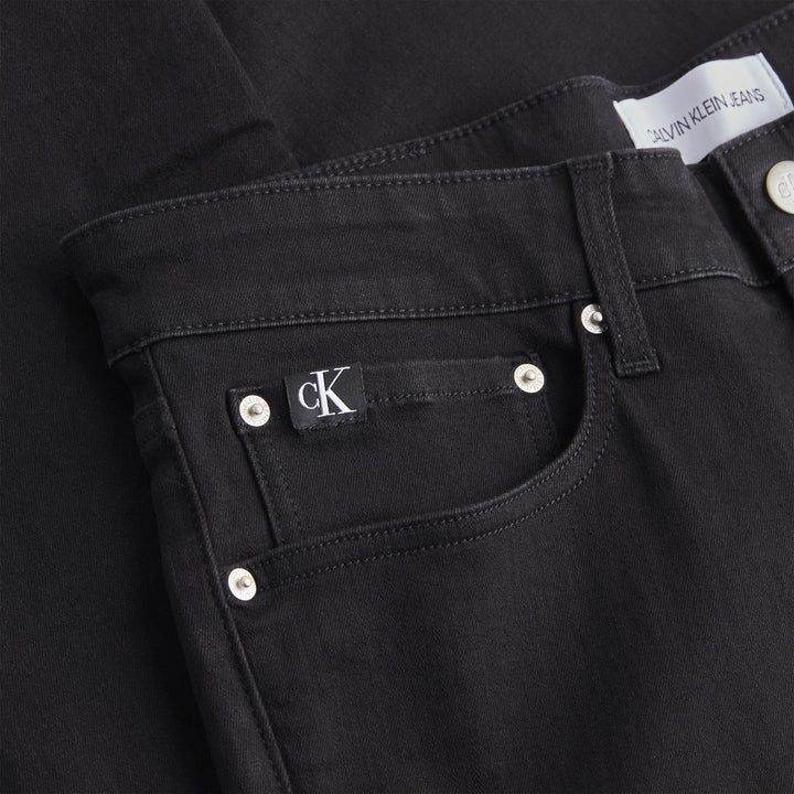 CK JEANS SUPER SKINNY JEAN - BLACK