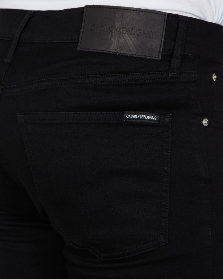 CK JEANS SUPER SKINNY JEAN - BLACK