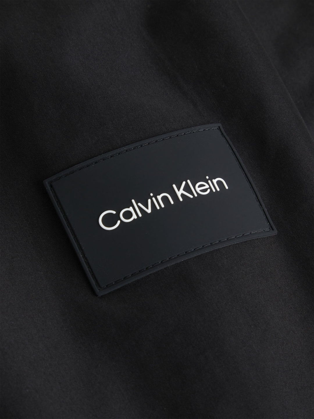 CK RECYCLED LIGHT SHIRT JACKET - BLACK
