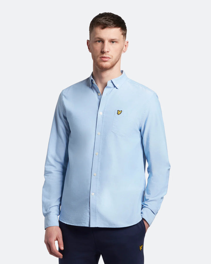 LYLE & SCOTT OXFORD SHIRT - RIVIERA