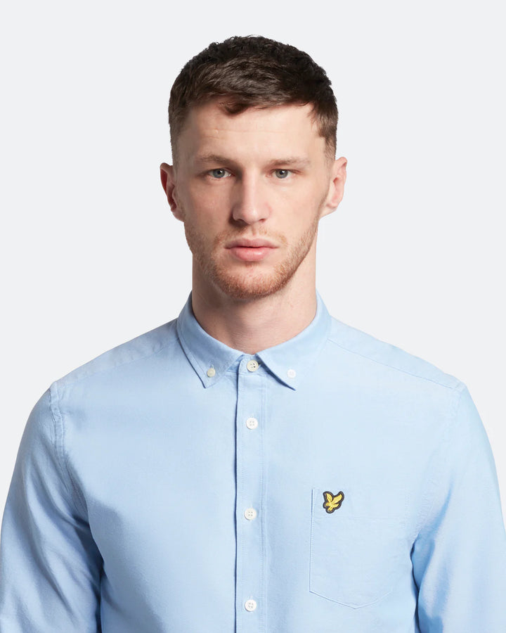 LYLE & SCOTT OXFORD SHIRT - RIVIERA