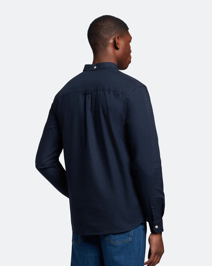 LYLE & SCOTT OXFORD SHIRT - DARK NAVY