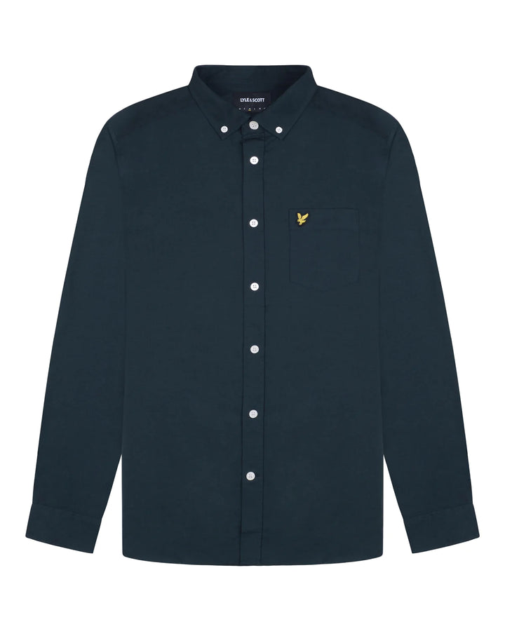 LYLE & SCOTT OXFORD SHIRT - DARK NAVY