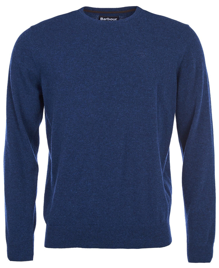 BARBOUR ESS WOOL CREW - DEEP BLUE