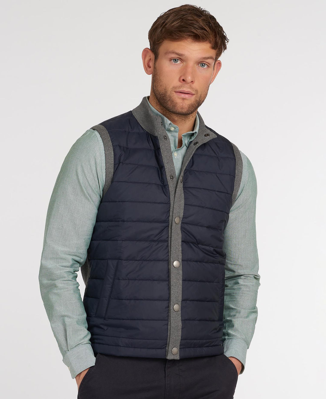 BARBOUR ESS GILET - MID GREY