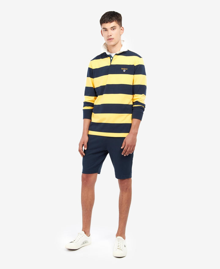 BARBOUR HOLLYWELL STRIPE RUGBY - NAVY