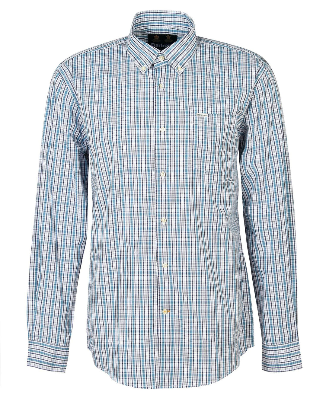 BARBOUR OTTERBURN REG SHIRT - MID BLUE