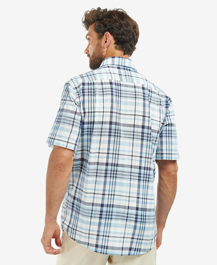 BARBOUR HARTLEY REG SS SHIRT - SKY