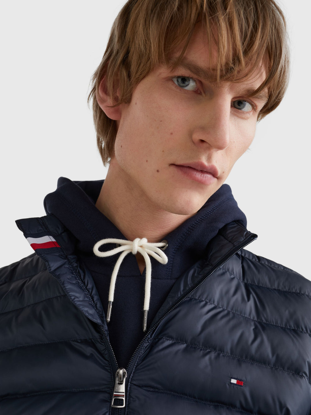 TH CORE PACKABKE JACKET - NAVY