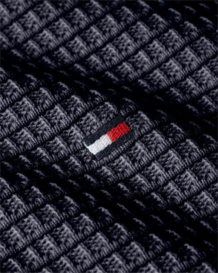 TH SPRING GRID STRUCTURE CREW NECK
