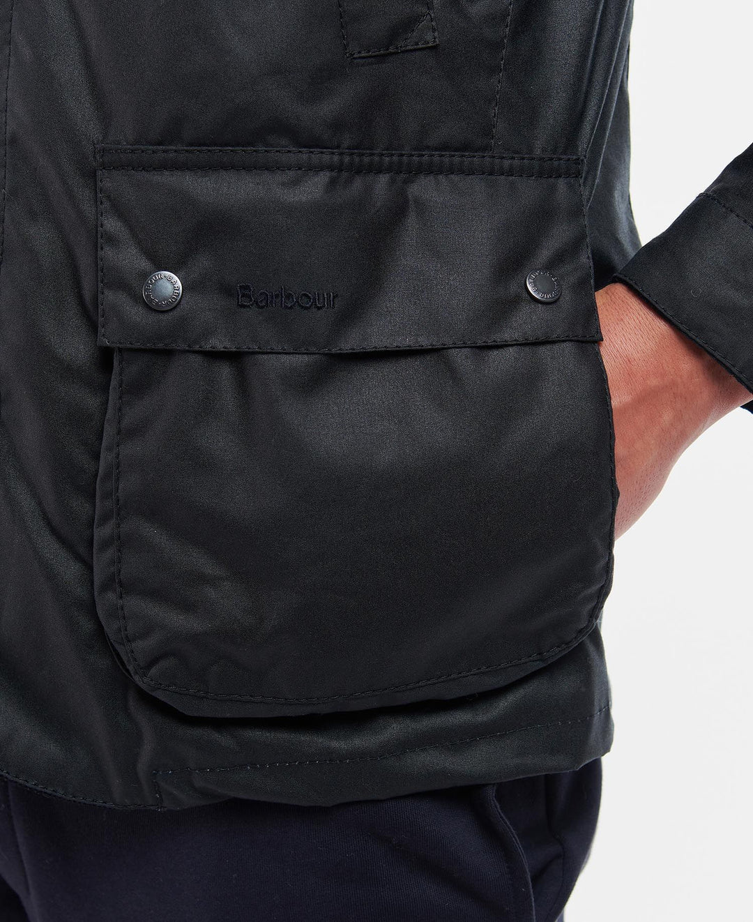 BARBOUR CENTURY WAX - NAVY/OLIVE