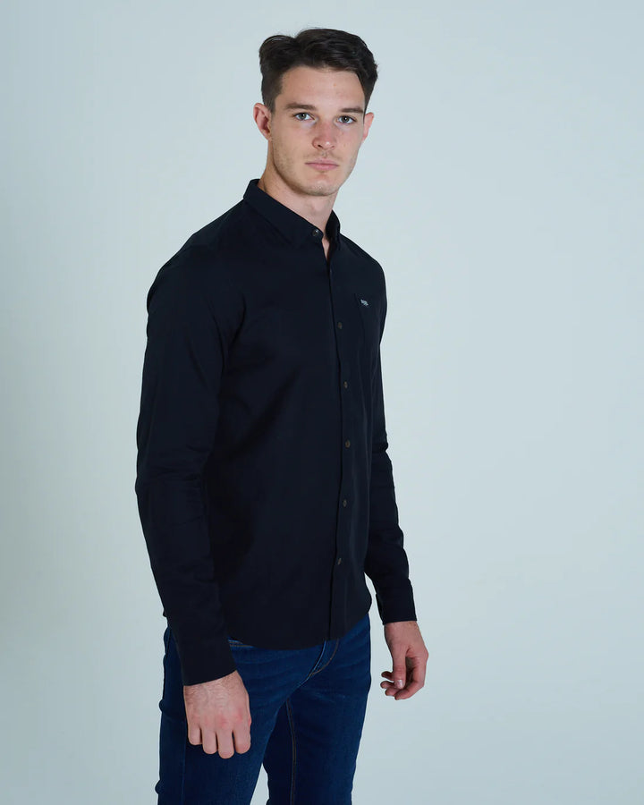 DIESEL GARFIELD LS SHIRT - SPACE NAVY