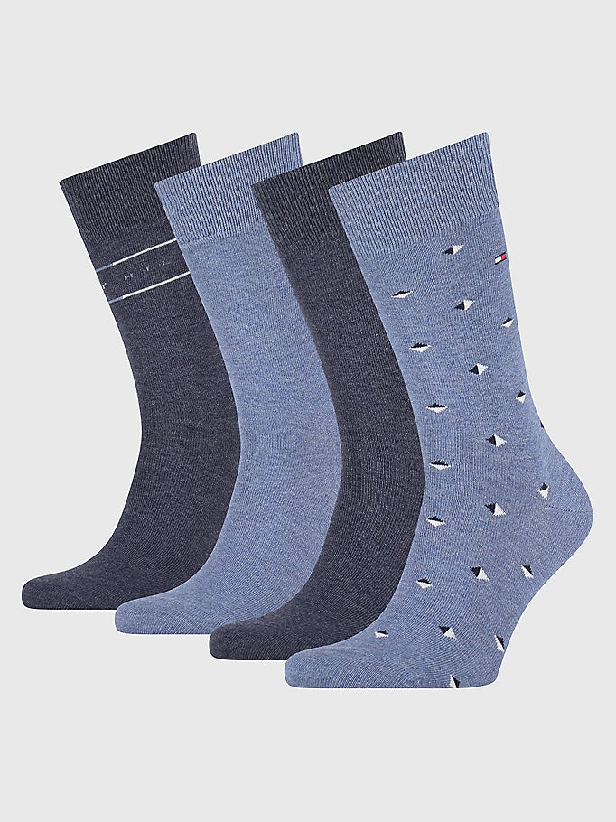 TH 4 PACK SOCK TIN GIFTBOX - JEANS