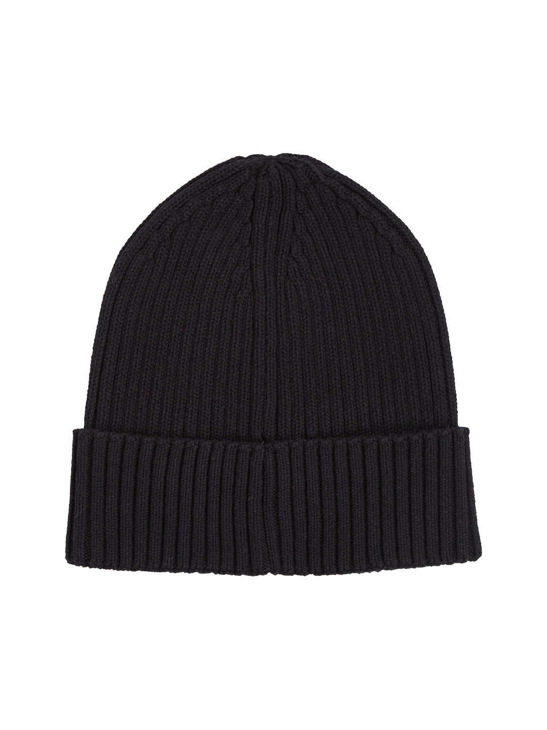 TJM FLAG RIB BEANIE - BLACK