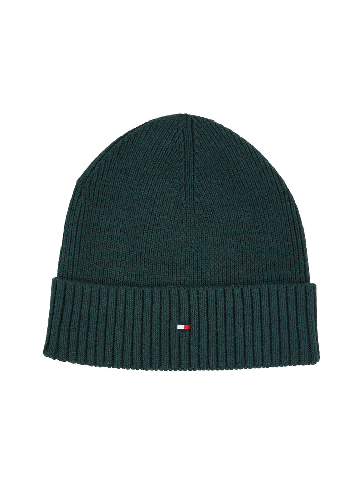 TH ESSENTIAL FLAG BEANIE - HUNTER