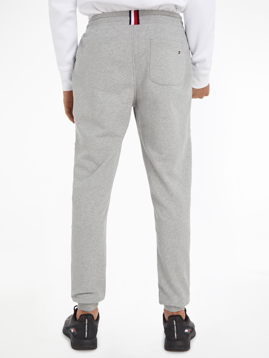 TH LOGO SWEATPANTS - LIGHT GREY