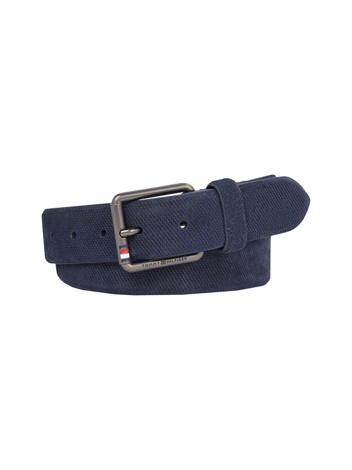 TH CASUAL 3.5 SUEDE BELT - SPACE BLUE