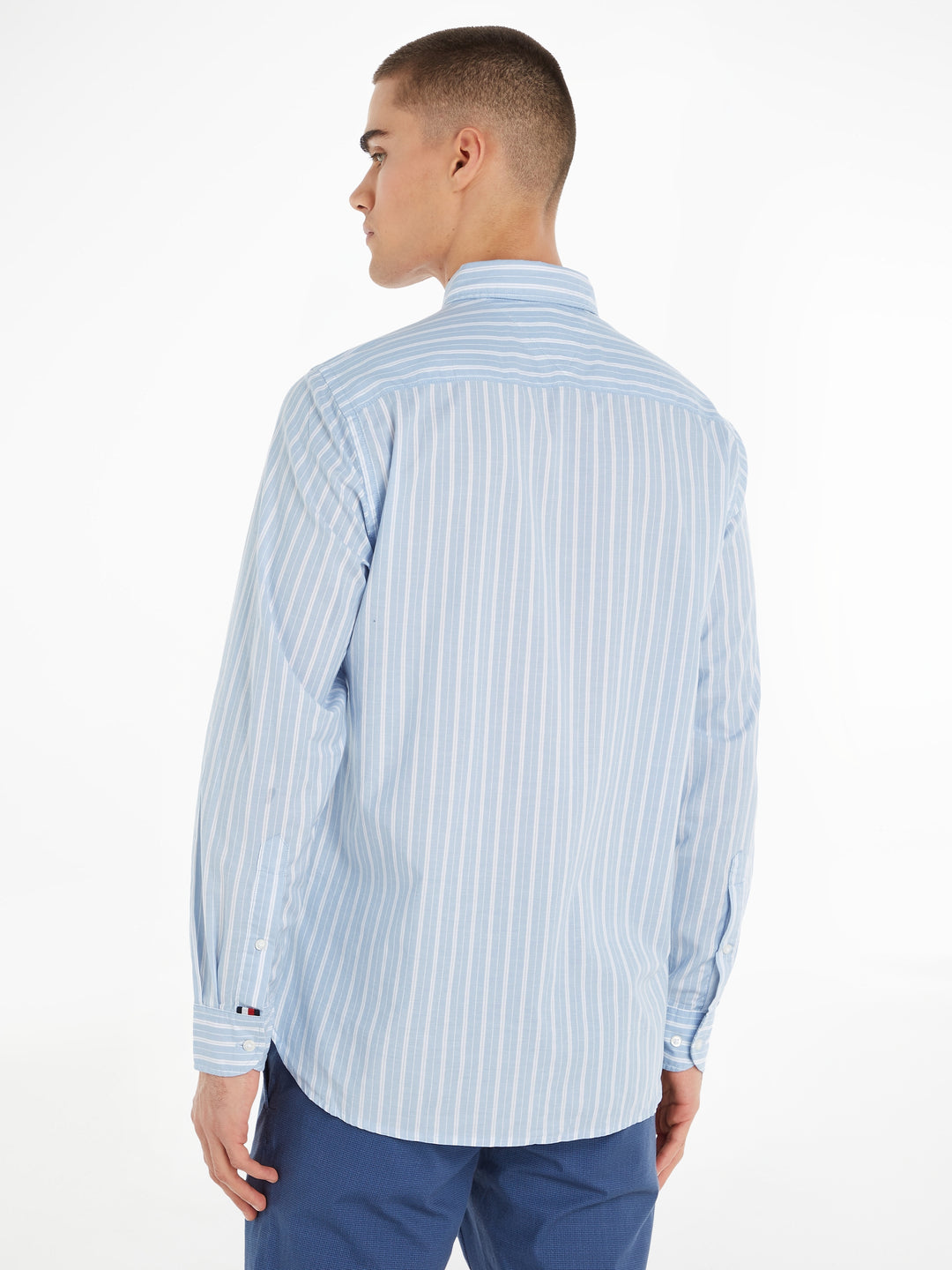 TH NATURAL SOFT EASY STP RF SHIRT - BLUE