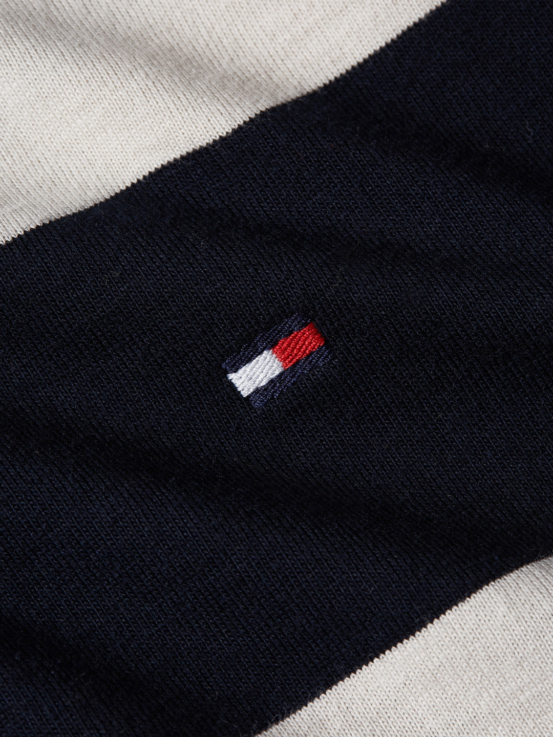 TH NEW PREP STRIPE RUGBY - NAVY/WHITE