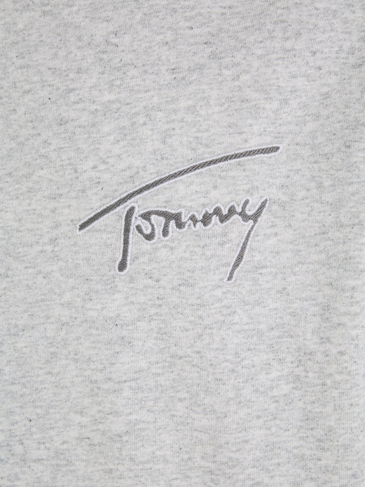TJ CLSC SIGNATURE TEE - SILVER GREY HTR