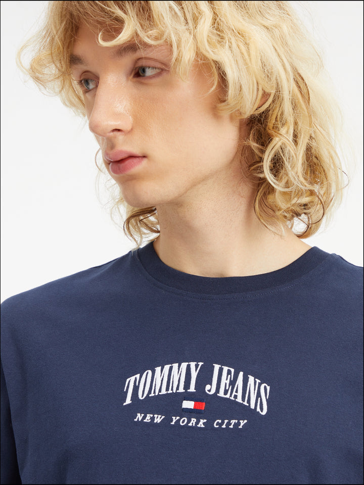 TJ CLASSIC SMALL VARSITY TEE - NAVY
