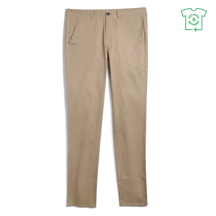 FARAH ENDMORE TWILL CHINO - BEIGE