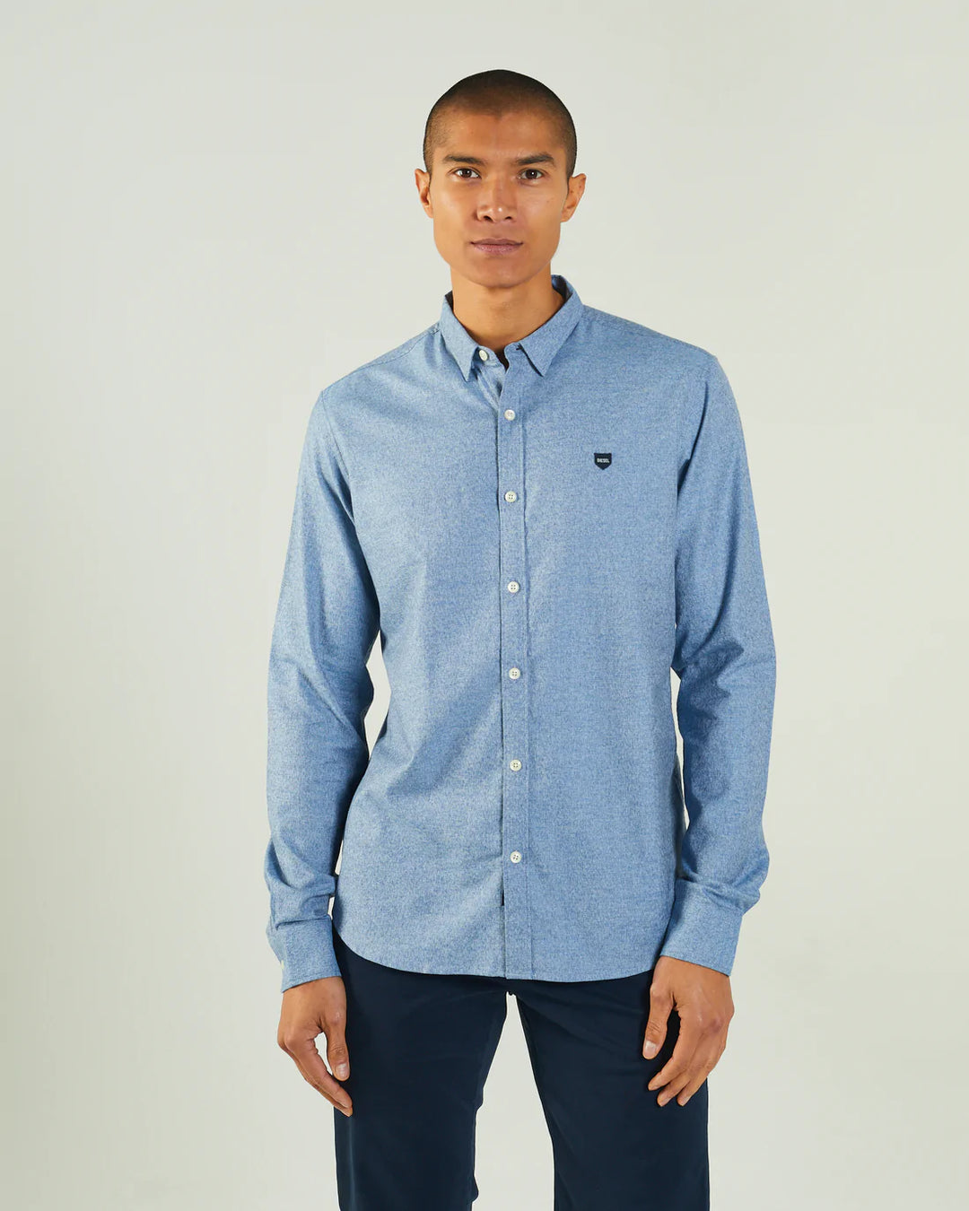 DIESEL HESTEN GRINDLE SHIRT - SNORKEL BL
