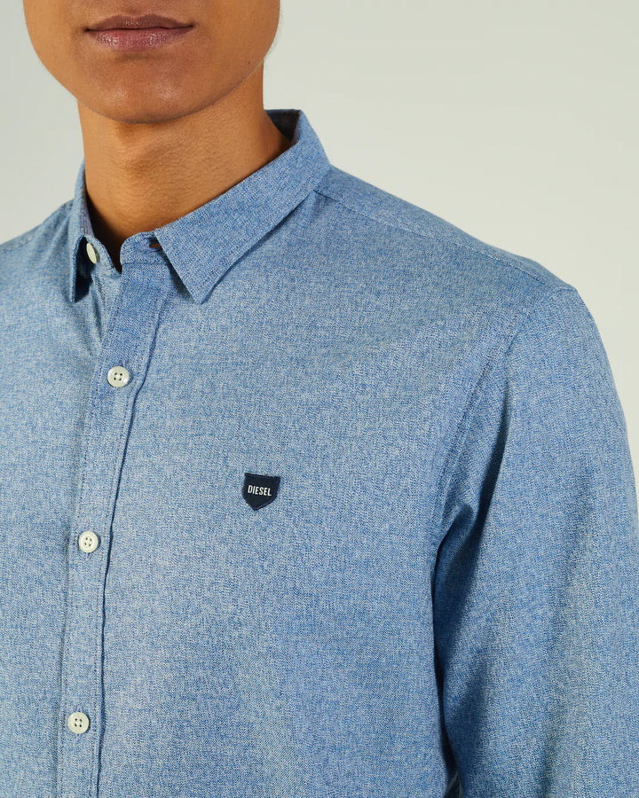 DIESEL HESTEN GRINDLE SHIRT - SNORKEL BL