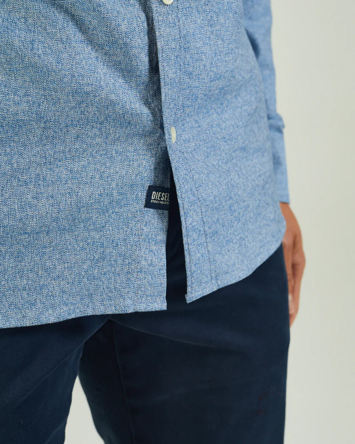 DIESEL HESTEN GRINDLE SHIRT - SNORKEL BL