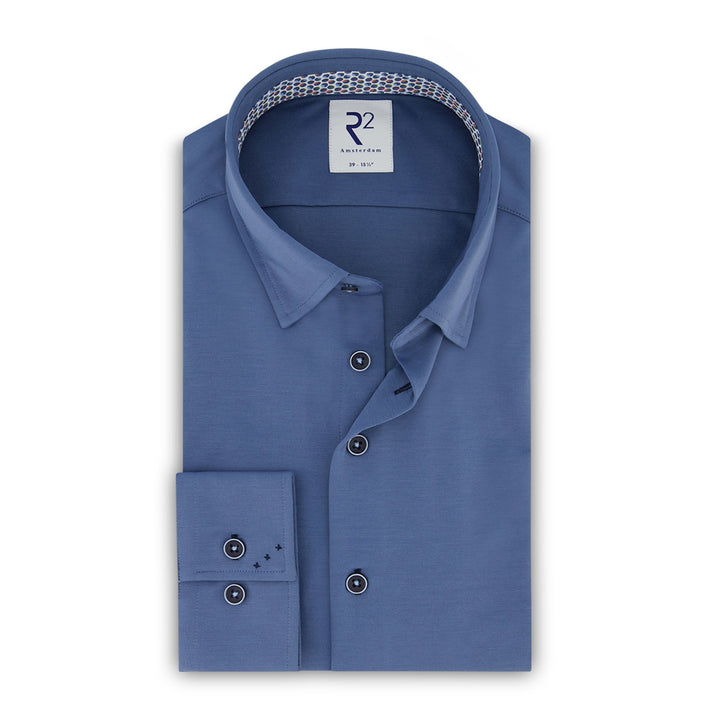 R2 HBD SHIRT - MID BLUE