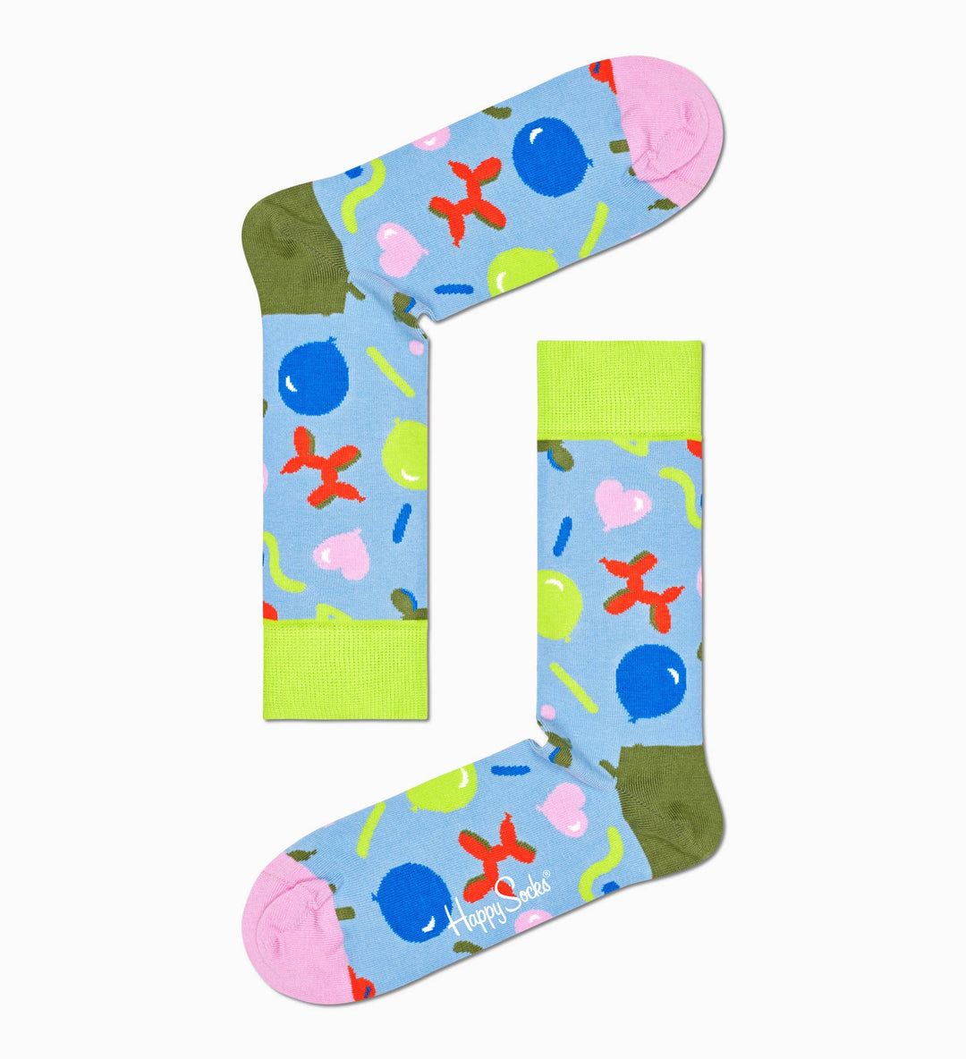HAPPY SOCKS 2P HAPPY BIRTHDAY