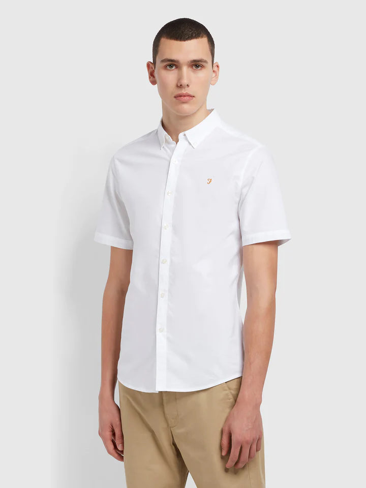 FARAH BREWER SS - WHITE