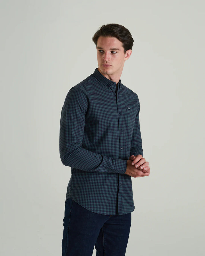 DIESEL COLTRANE L/S SHIRT - VERDI GREEN