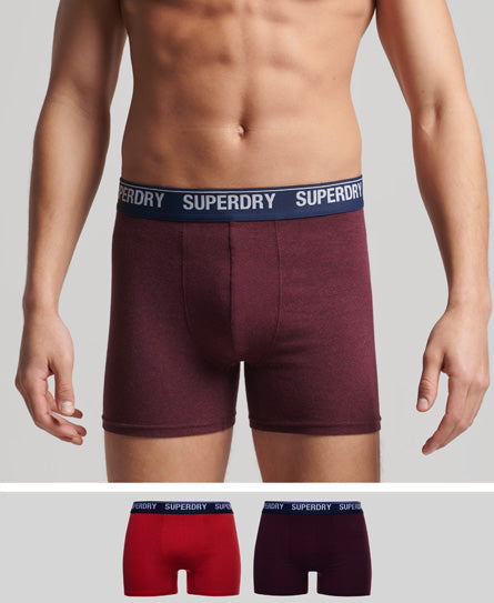 SUPERDRY DOUBLE PACK BOXER - 6PR