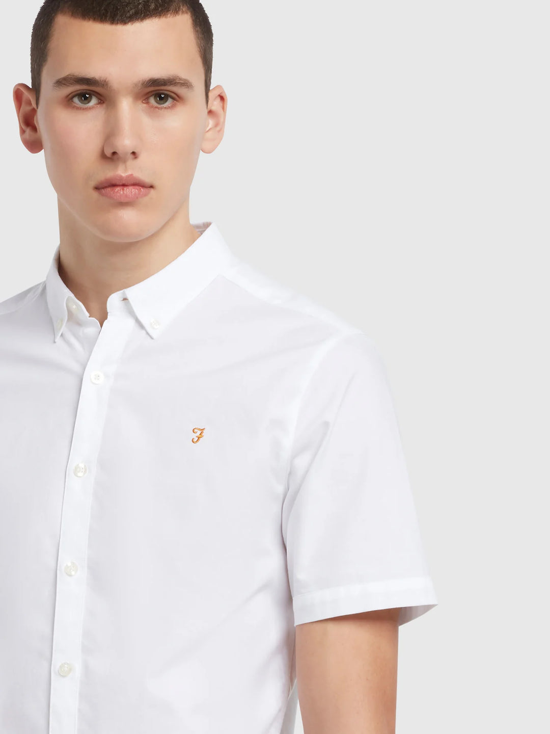 FARAH BREWER SS - WHITE